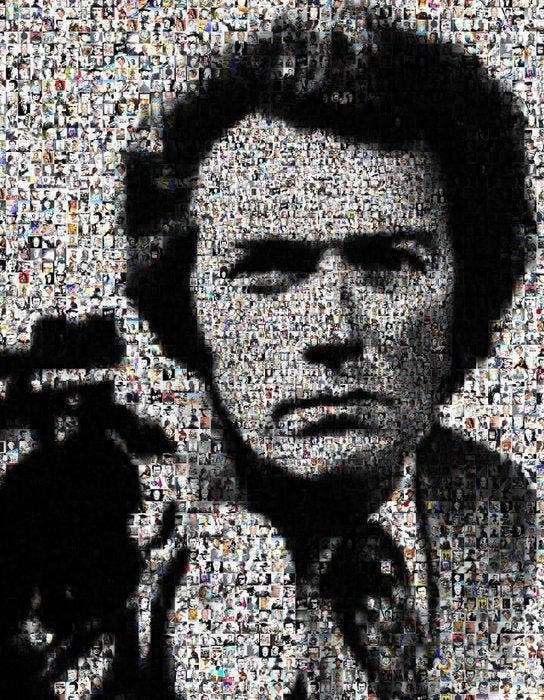 David Law - Crypto Clint Eastwood - Magnum Force, Antiek en Kunst, Kunst | Designobjecten