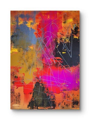 Lyora Art - ITS UP TO YOU (XL) Acrylic painting - Hand