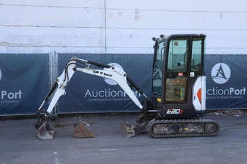 Veiling: Minigraver Bobcat E20Z Diesel 10kW 2020, Ophalen