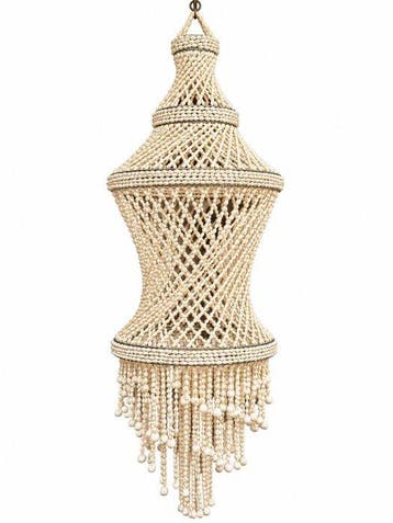 Kroonluchter - Schelp - Grote kroonluchter hanglamp