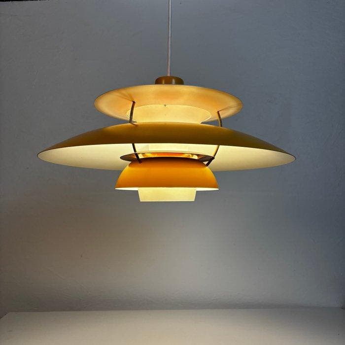Louis Poulsen - Plafondlamp - PH5 - Metaal, Antiek en Kunst, Antiek | Verlichting