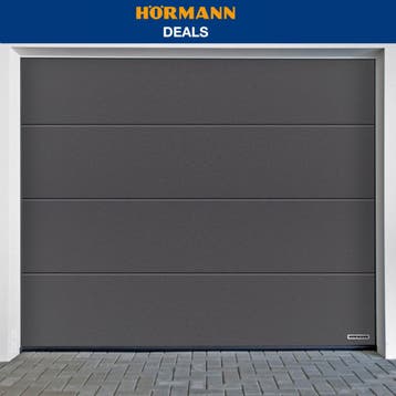 Garagedeur Hörmann RenoMatic L-Profilering Planar
