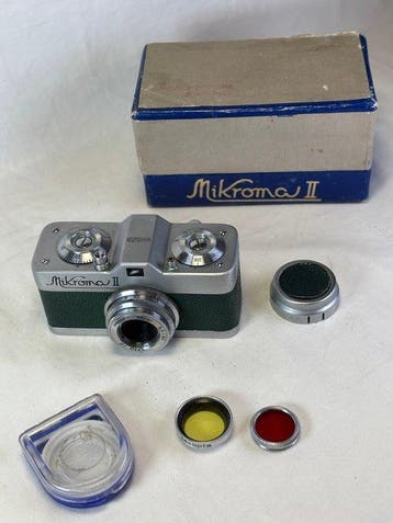 Meopta Mikroma II Green ( 1959 ) Caméra miniature, Nieuw