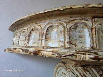 Wandtafel - Eik - Handgemaakte credentie