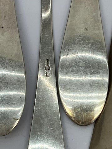 Bestekset - .800 zilver - Argentiere CESA (AL)