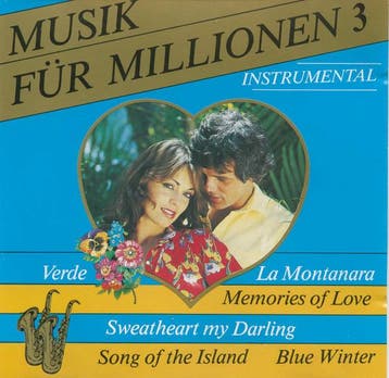 Unknown Artist -  Musik Für Millionen 3 Instrumental, Verzenden