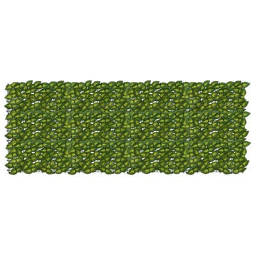 vidaXL Balkonscherm met bladeren Groen en Geel 200 x 75 cm, Verzenden