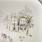 Hutschenreuther - Dienblad - Diadem Design vierkant -