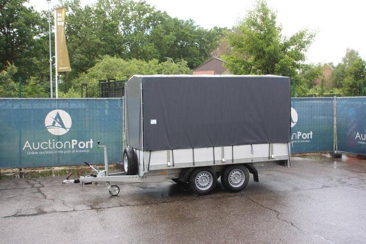 Veiling: Aanhangwagen BW Trailers 02T 2700kg 3000x1500mm Met, Autos : Divers, Remorques, Enlèvement