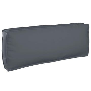 vidaXL Kussen Antraciet 120 x 40 x 12 cm Oxford Stof, Verzenden, Nieuw