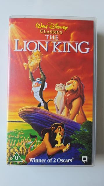 THE LION KING (IMPORT WITHOUT DUTCH SUBS) (VHS), Gebruikt