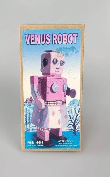 MS - Blikken speelgoed - Venus Robot - China, Antiek en Kunst