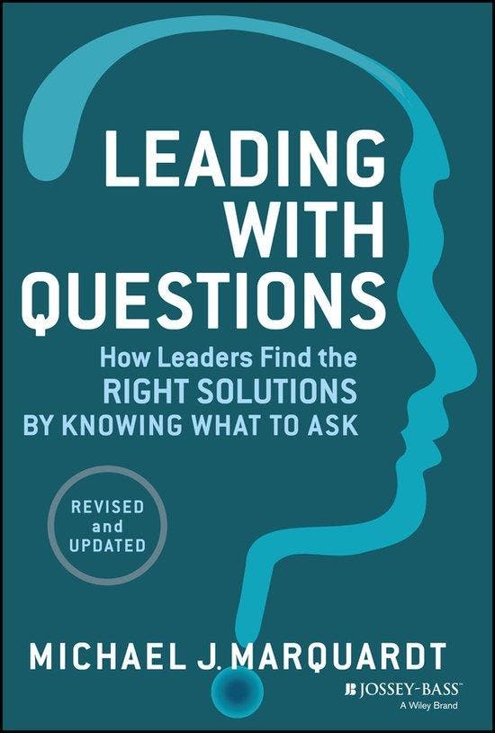 Leading with Questions 9781118658130 Michael J. Marquardt, Boeken, Taal | Engels, Gelezen, Verzenden