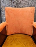 Chaise - bois, métal - Fauteuil de cinéma vintage