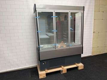 Ongebruikt - Hydracooling wandkoeling met 3 glazen deuren, Ophalen of Verzenden, Nieuw zonder verpakking, Koelen en Vriezen
