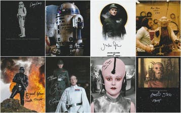 Star Wars - Big Lot of 8 Autographs!, Nieuw