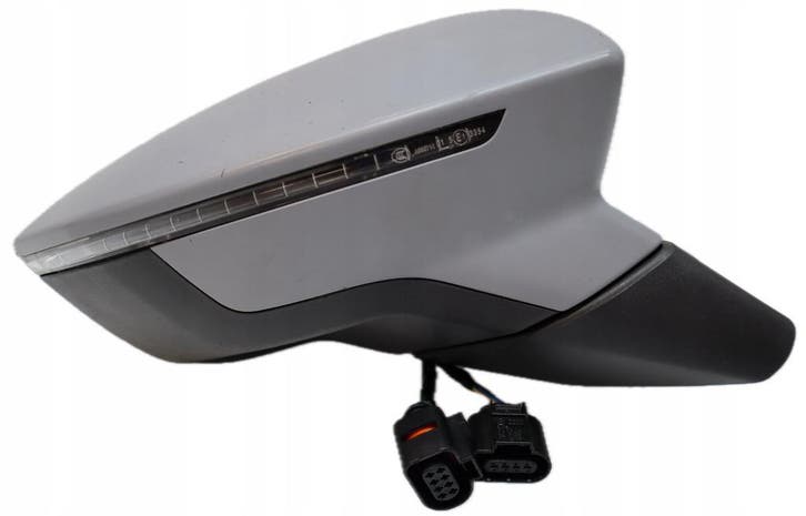 Seat LEON (2012-) 8+4 PIN / 12 PIN - originele spiegel, Autos : Pièces & Accessoires, Rétroviseurs, Envoi