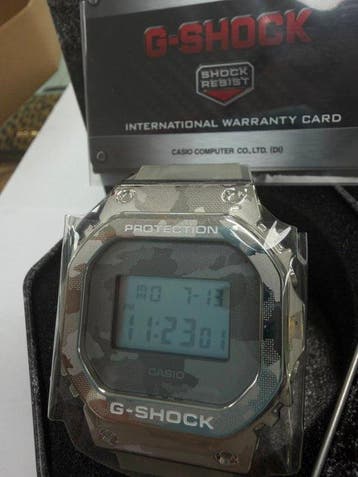 G-SHOCK - Sans prix de réserve - GW-5600SMC-1DR - Homme -, Nieuw