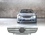 Calandre Sport Amg Pour Mercedes Sl R230 01-06 Noir Chromé, Verzenden