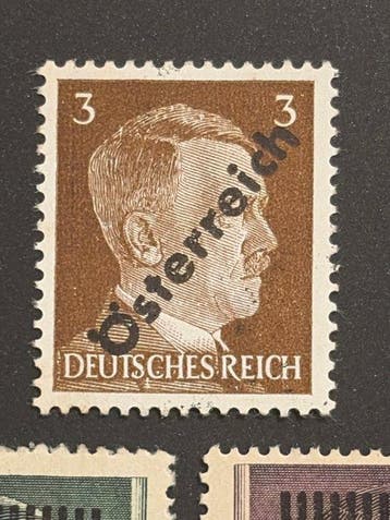 Oostenrijk 1945 - 5 gesigneerde zeldzame niet uitgegeven, Postzegels en Munten, Gestempeld
