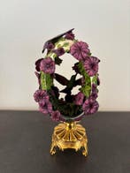 Fabergé ei - With a Swarovski Crystal stone - 24 kt goud -