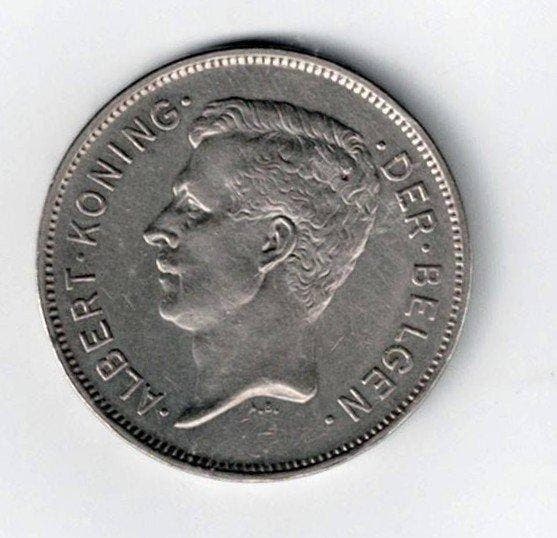 België. Albert I. 20 Francs 1931VL morin 377A in uitstekende, Timbres & Monnaies, Monnaies | Pays-Bas