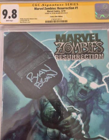 Marvel Zombies 1 - Marvel Zombies: Resurrection - 1 Signed, Nieuw