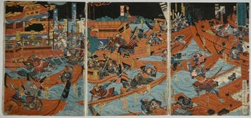 Utagawa Yoshitora /  (actief ca. 1836–1887) Bunji Gannen