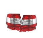 Feux Arrière Pour Audi A4 B5 Led Rouge Chromé, Verzenden, Nieuw