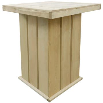 vidaXL Bartafel 75x75x110 cm geïmpregneerd grenenhout, Verzenden