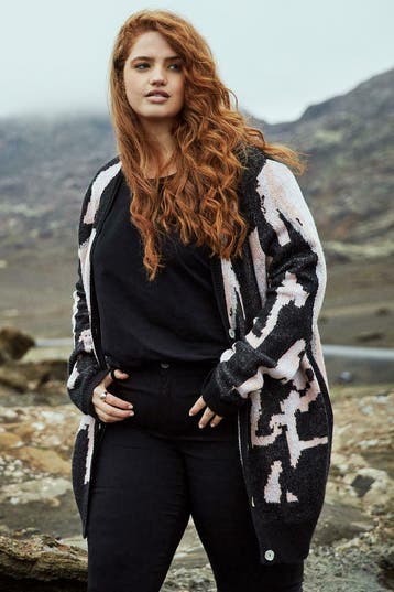Vest Zizzi ISABELLA inbrei motief maat l, Kleding | Dames, Truien en Vesten, Verzenden, Nieuw