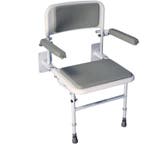 Douchestoel opklapbaar met zachte zitting, Diversen, Ophalen of Verzenden, Nieuw