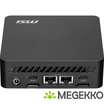 MSI Cubi NUC AI+ 3MG-002EU Copilot+ PC Intel Core Ultra 9, Verzenden