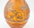 Ludwig Moser und Söhne - Rudolf Wels - Vase - Verre -, Antiek en Kunst