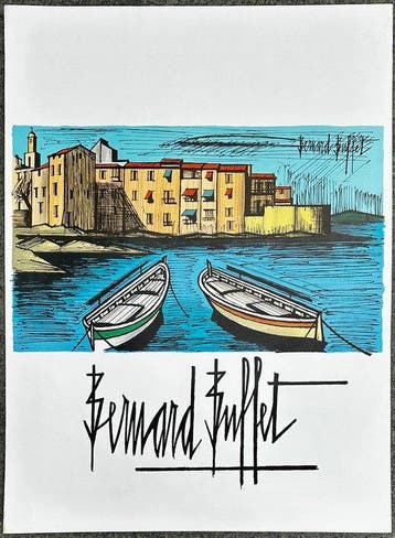 Bernard Buffet (1928-1999) - Saint-Tropez