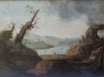 Ambito di G.B. Cimaroli (XVIII) - Coppia di Vedute