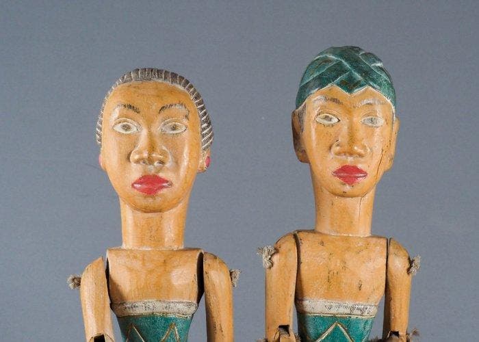 Javaans echtpaar - Loro Blonyo - Java Yogyakarta - Indonesië, Antiek en Kunst, Kunst | Niet-Westerse kunst