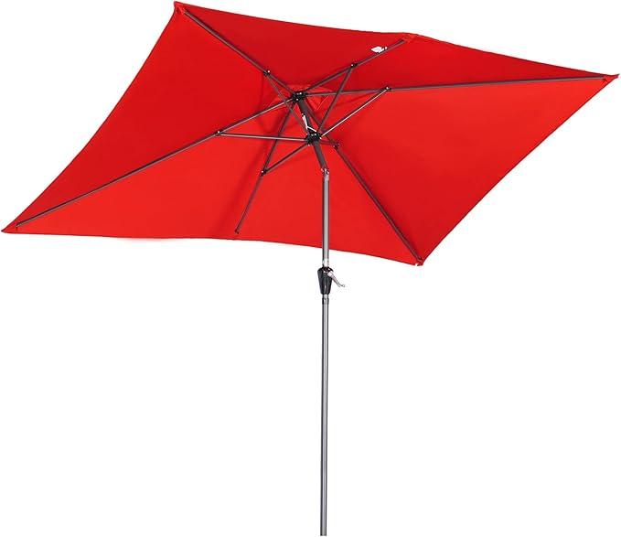 2dekans | Angel Living Tuinparasol - 2 x 3 m - Aluminium -, Jardin & Terrasse, Parasols, Enlèvement ou Envoi