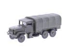 Schaal 1:50 Solido 6032 GMC T-as militaire bakwagen met r..., Ophalen of Verzenden, Gebruikt