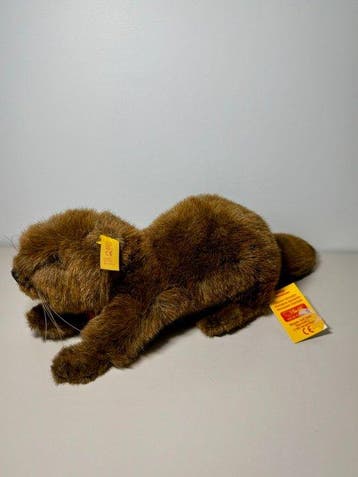 Steiff - Speelgoed Turtle, Beaver, Duck, Rabbit - Lot of 4 x