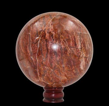 10,04 kg Roze aardbei-kwartsbol - 20 cm - India Bol -