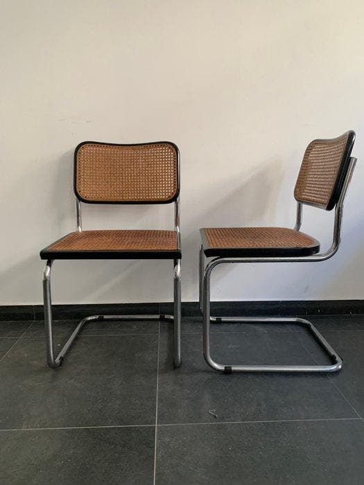 Stoel - Silkwood - Pair of cantilever chairs, Antiquités & Art, Art | Objets design