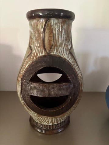 Poilidor Losson - Vaas - Steengoed - Art deco vaas