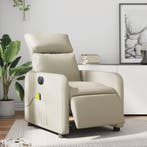 vidaXL Massagestoel verstelbaar elektrisch kunstleer, Verzenden