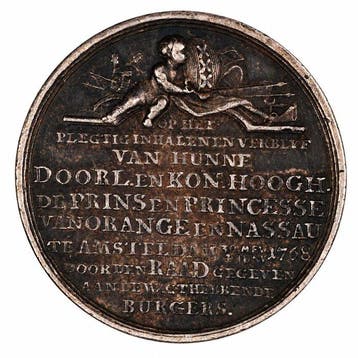 Nederland. Medal 1768 Silver Medal – Ceremonial Entry of