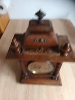 Horloge de table - Junghans - Bois, Métal, Verre - 1930-1940, Antiquités & Art