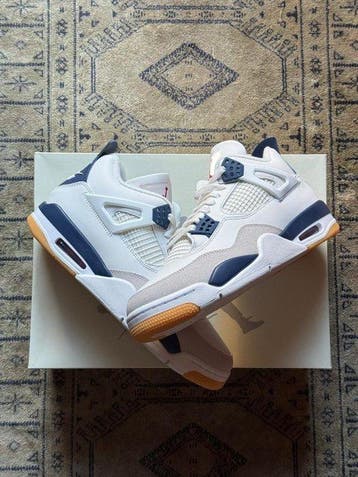 Nike SB - Air Jordan 4, Navy / Blue - Sneakers - Taille : EU