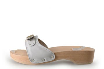 Scholl Slippers in maat 40 Wit, Verzenden, Slippers