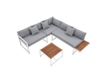 Veiling - Juskys Loungeset / Tuinset St. Tropez - 4 personen, Nieuw