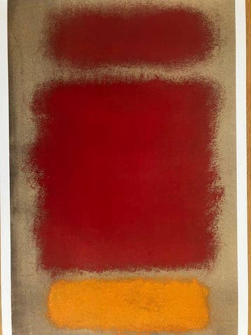 Rothko - Untitled, 1968 - Tamaño XL